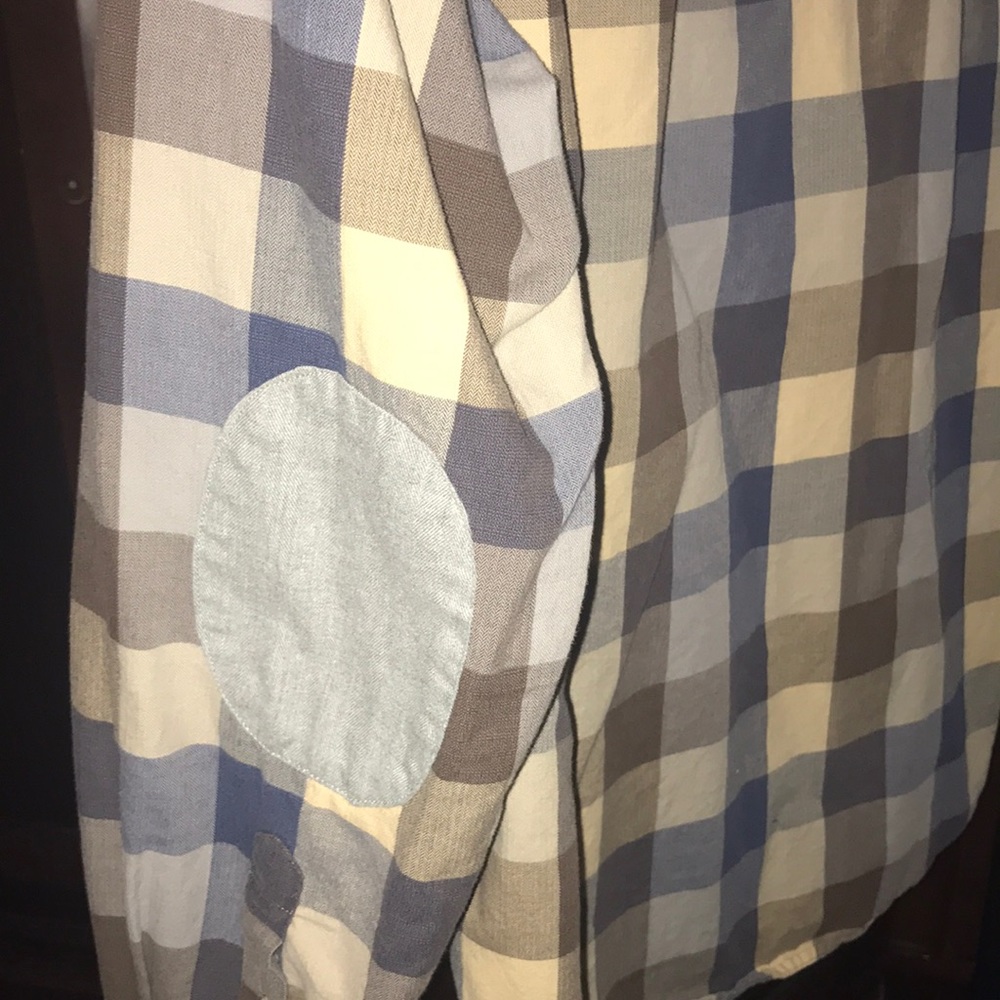 Men’s Tasso Elba Long Sleeve Botton Down Shirt - Picture 5 of 5